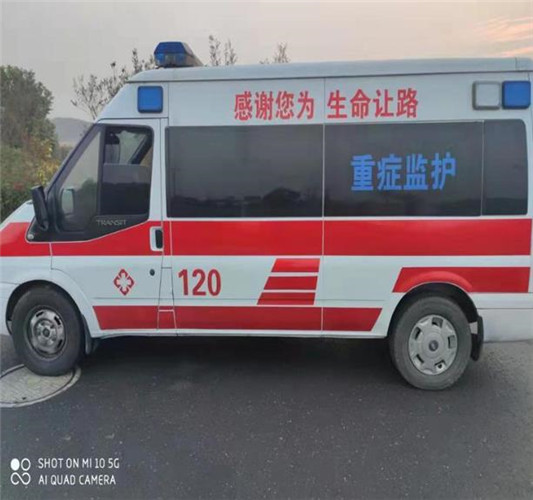 兖州救护车出租服务案例3